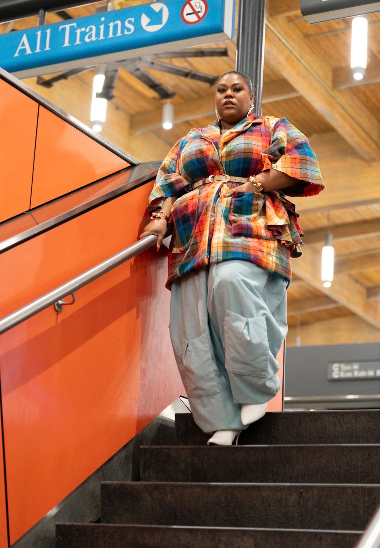 The Plaid Empress Blazer Dress