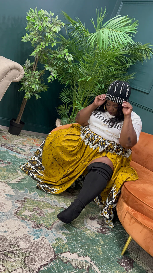 Ankara Maxi Skirt